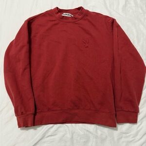 PLAYBOY Rich Red Crewneck Sweater